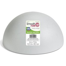 Smooth Hollow Half Styrofoam Ball 12 Pack of 6 - $2,018.79 MXN