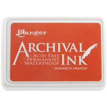 Ranger Archival Ink Pad #0-Monarch Orange. - £13.42 GBP