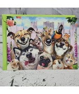 Smile It’s Your Birthday Leanin’ Tree Greeting Card Funny Dogs  - £4.66 GBP