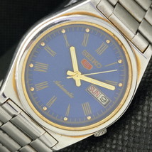 Genuine Seiko 5 Automatic 7009A Japan Mens D/D Watch + 1 Strap a316363-1 - £30.05 GBP