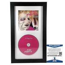 Ed Sheeran Signed CD Booklet Bad Habits Autograph Music Album Framed Beckett - £152.83 GBP