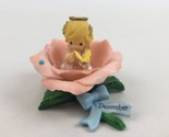 2003 Precious Moments Blossom Figurine December (Chips) - $12.77