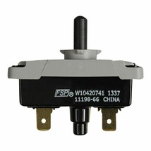 Oem Dryer Switch For Whirlpool WET4027HW2 7MWET4027HW0 7MWGT4027HW0 7MWGT4027HW1 - £32.77 GBP