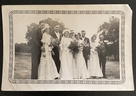 B&amp;W Photo - The Wedding Of Beatrice - By World Famous Studer Studios - 1936 - $119.64 MXN