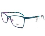 Ocean Pacific OP 850 TEAL Kinder Brille Rahmen Blau Lila Quadratisch 47-... - £26.26 GBP