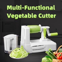 Kitchen Hand-operated Multi-Functional Vegetable Cutter Rust Resistant Practical - £32.45 GBP