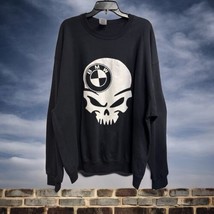 BMW Punisher Skull Performance Motorsport Sweatshirt Car Motorcycle Men’... - $26.80