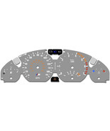 BMW e46 Instrument Cluster face 150MPH Gray  /M Logo - $68.31
