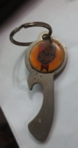 Vintage Heileman’s OLD STYLE Metal Beer Bottle Opener Key Chain Key Ring - $12.19
