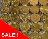 SALE!!!  250 MIXED BRASS PACHISLO SLOT MACHINE TOKENS - TUMBLE CLEANED - $28.99