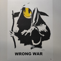 BANKSY Signed - Wrong War - Certificate (Banksy Wall Art, Banksy Lithograph, Ban - £111.11 GBP