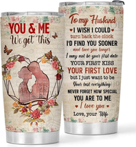 Gifts for Husband from Wife - 20Oz Stainless Steel Insulated Tumbler for Men - R - £14.15 GBP