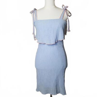 Gianni Bini Pretty Blue BodyCon Crepe Dress Small 0115 - $37.24