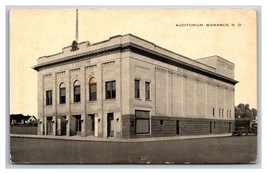 Auditorium Building Bismarck North Dakota ND DB Postcard V26 - $3.91