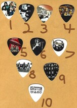LED ZEPPELIN Graphic Guitar Pick ~Your Choice of Many~ BUY 3, GET 3rd FREE - $7.04