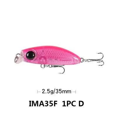 1 pcs Japanese Style Bait Small Lures for Fishing Lure 2.5g 35mm slowly Sinking  - £26.36 GBP