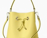 Kate Spade Eva Small Bucket Yellow Limelight Leather WKRU6736 NWT $329 R... - $112.85