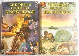 Children&#39;s Guide To Knowledge 2 Volume HC Set 1962 Science and Man, Nature - £7.98 GBP
