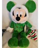 Disney 15&quot; Mickey Mouse Christmas Holiday Plush For Baby - New - £15.94 GBP