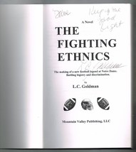The Fighting Ethnics by L. C. Goldman (2009, Trade Paperback) Signed autographed - £57.29 GBP