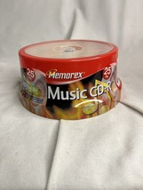 2006 Memorex Recordable Music CD-R 25 Pack 40x 700 MB 80 min - $12.00