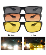 Premium Anti-Glare Night Vision Driving Glasses Enhance Visibility, Redu... - £9.52 GBP