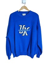 UK Kentucky Wildcats Crable Sportswear Sweatshirt Unisex XLarge Blue Poly/Cotton - £19.73 GBP