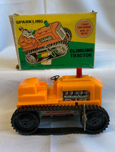 Vtg Marx Toys &quot;CLIMBING TRACTOR&quot; Metal WInd Up Vehicle  Made In NY USA *... - £23.67 GBP