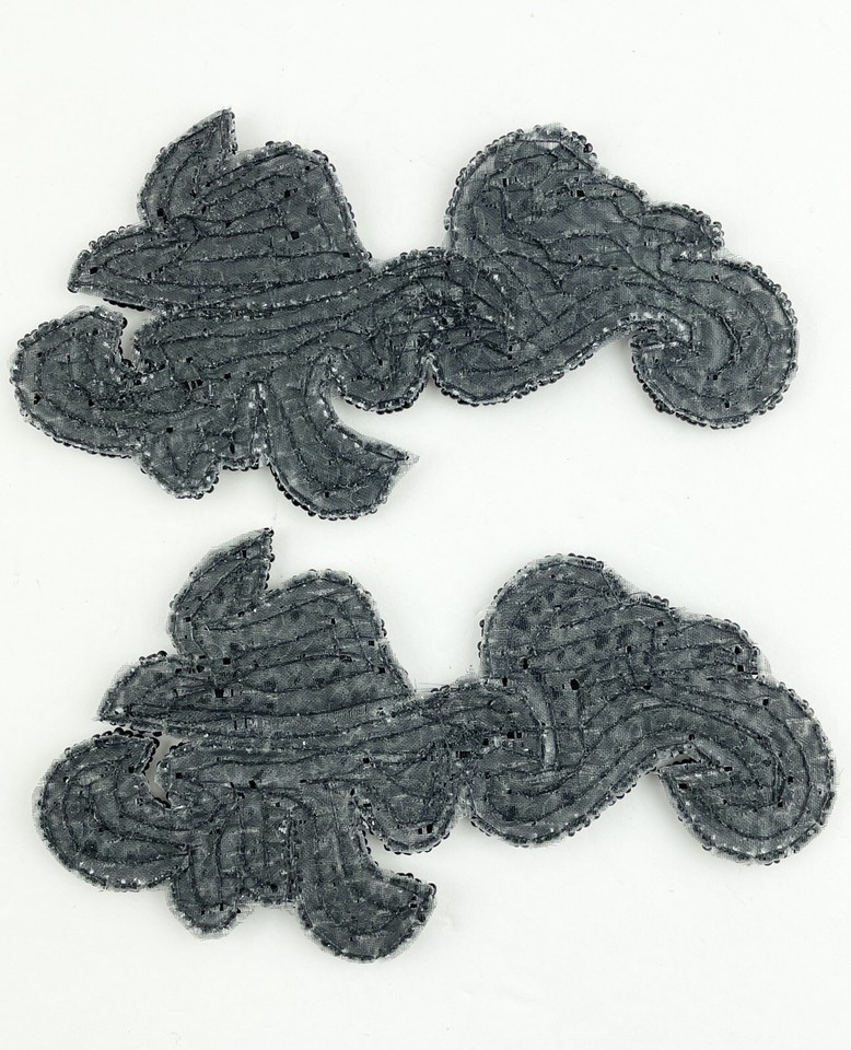 Sequin Patch Beaded Clothing Decoration Epaulette Crafts Item image 2