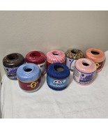 Aunt Lydia&#39;s Crochet Thread Size 10 Multi Colors 100% cotton Mixed Lot o... - $54.95 CAD