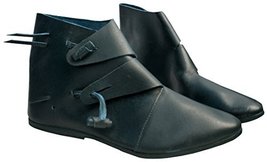 Medieval Leather Shoes Handmade Jorvik Style ABS - £64.48 GBP