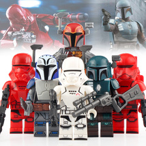 6pcs Star Wars Death Watch Mandalorian Bo-Katan Sith Jet Troopers Minifigures - £13.42 GBP