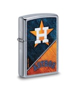 Zippo® MLB®  Houston Astros Street Chrome™ Lighter - New Design - $47.85 CAD