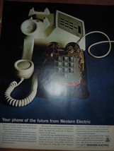 Western Electric Your Phone of The Future Print Magazine Ad 1964 - $9.99