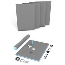 Wedi US2000001 Fundo Primo 36In x 72In Shower Kit Waterproof Installation System - £1,511.76 GBP