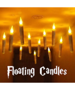 Halloween Decorations - Floating LED Candles with Remote Control - £69.47 GBP