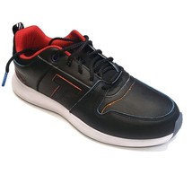 TOMS Men Arroyo Sneaker Shoes Mens 8.5 Athletic Black Marvel Leather Mesh Mix - £36.55 GBP