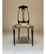Vintage 1950s Chair, Italian Design, Vintage, Wood/Brass-
show original ... - $331.71