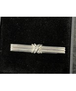 Tiffany &amp; Co Vintage Sterling Silver Signature X Tie Tack Clasp Bar - Cl... - $5,227.06 MXN