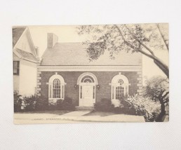 Brewster NY Library Early 1900s Real Photo Postcard Unposted RPPC - £19.33 GBP