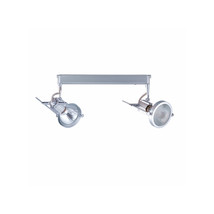 120V H-3-Wire Single Circuit Track System - Silver - $48.22