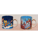 LOT OF 2 MICKEY MOUSE &amp; DONALD DUCK Disney Coffee Mugs Made In Japan C1 - £10.15 GBP