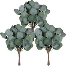 The Following 18 Pcs. Eucalyptus Leaves Stems Bulk Artificial Greenery S... - $35.94