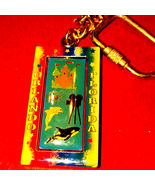 Heavy duty Orlando Florida vintage keychain~very well made! - $24.42 CAD