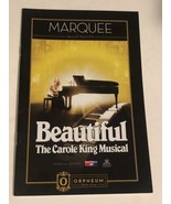 Beautiful Playbill Orpheum Memphis Tennessee March 2017 - $5.93