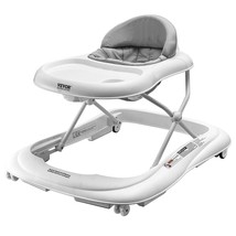 VEVOR Baby Walker, Foldable Baby Walkers with 3-Level Adjustable Height, Rollin - £66.77 GBP