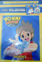 Yo-kai Watch Season 1 Volume 1 DVD Exclusive Comic Yo-Kai One Anime New - £0.77 GBP