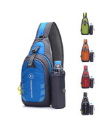 Men Travel Hiking Shoulder Bag Women Chest Backpack Sports Outdoor Compu... - $475.79 MXN