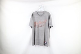 Vintage Nike Mens XL Thrashed Spell Out Detroit Tigers Baseball T-Shirt Gray - £30.99 GBP