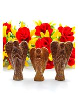2&#39;&#39; Calligraphy Angel Guardian Earth Therapy Original Velvet Carry Pocke... - $915.99 MXN